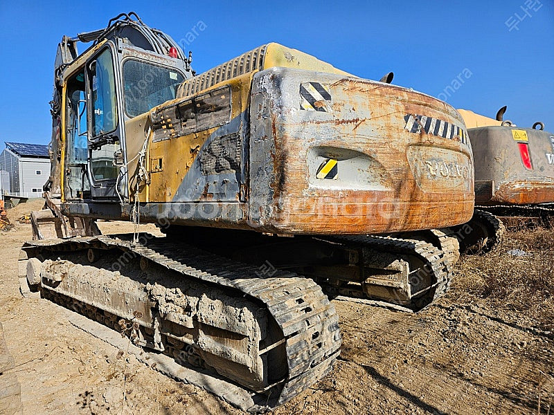 볼보 EC290B 2006년식 코끼리집게 10 궤도형 중고굴삭기--3